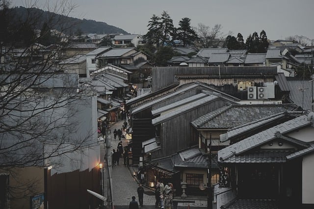 Templo dorado en Kyoto, Japón